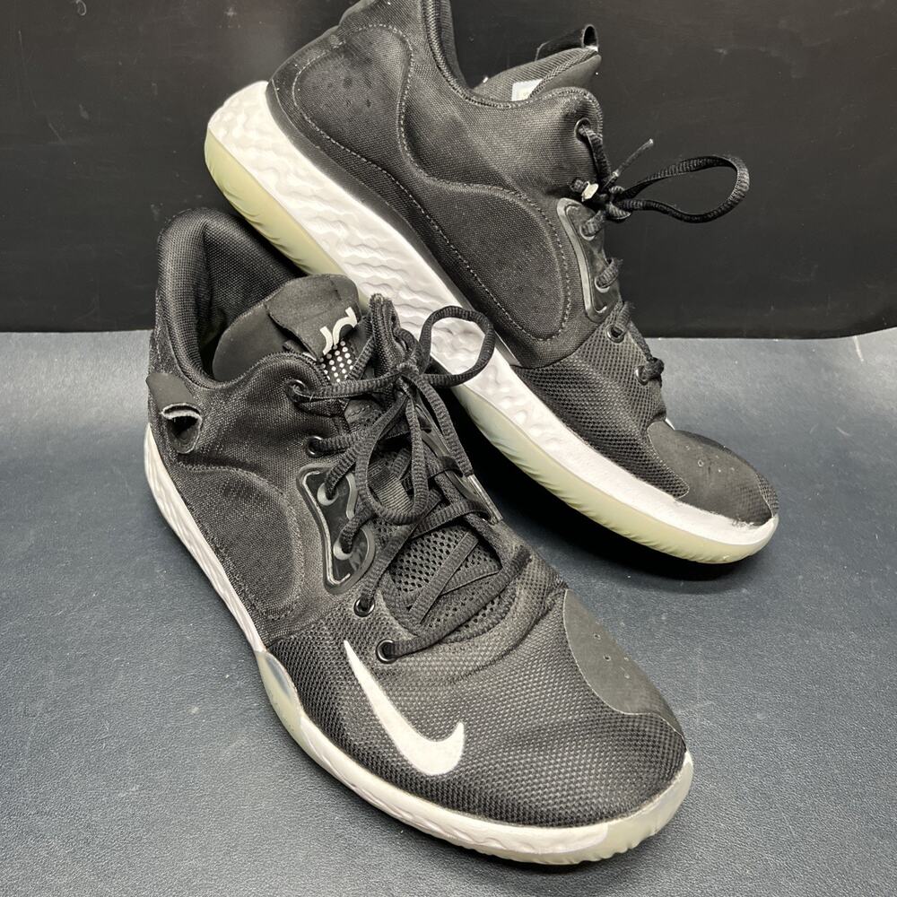 Nike KD Kevin Durant Trey 5 VII Mens Size 11.5 Basketball Shoes Black White Volt